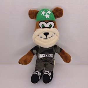 Jackson Generals Minor League Basball Sarge Plush Dog READ